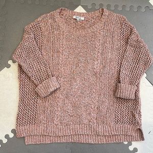 Madewell Women’s cotton knit sweater (M)